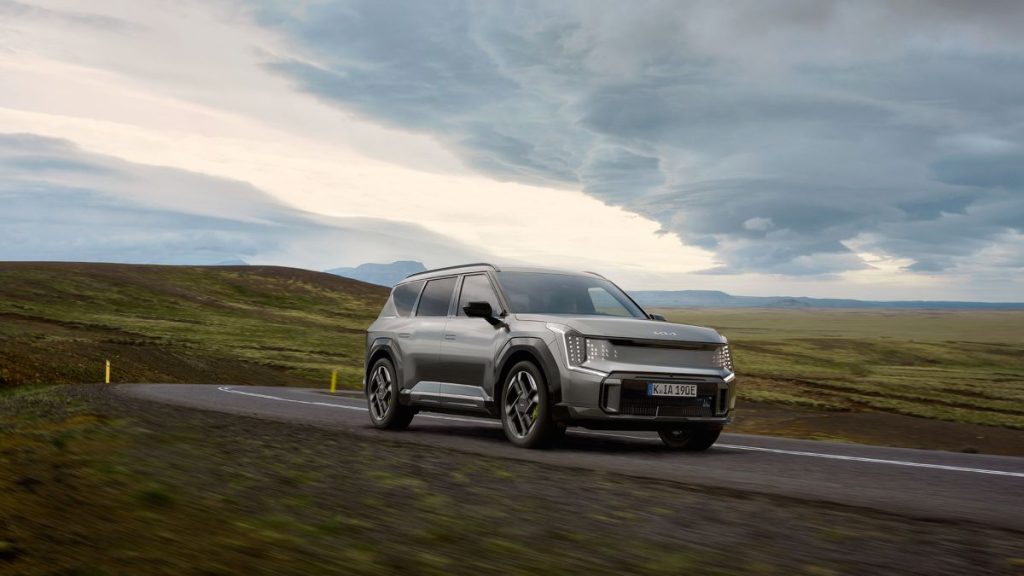 Kia EV9 GT fa il suo debutto in Italia con straordinarie potenza e prestazioni