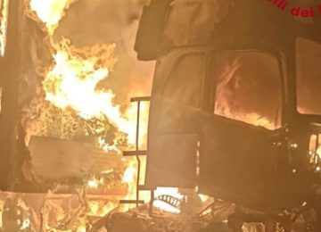 Notte movimentata per i Vigili del Fuoco di Firenze