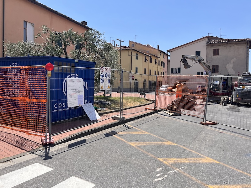 Nuovi lavori a Castelfranco: pavimentazione e laboratorio per biciclette self-service