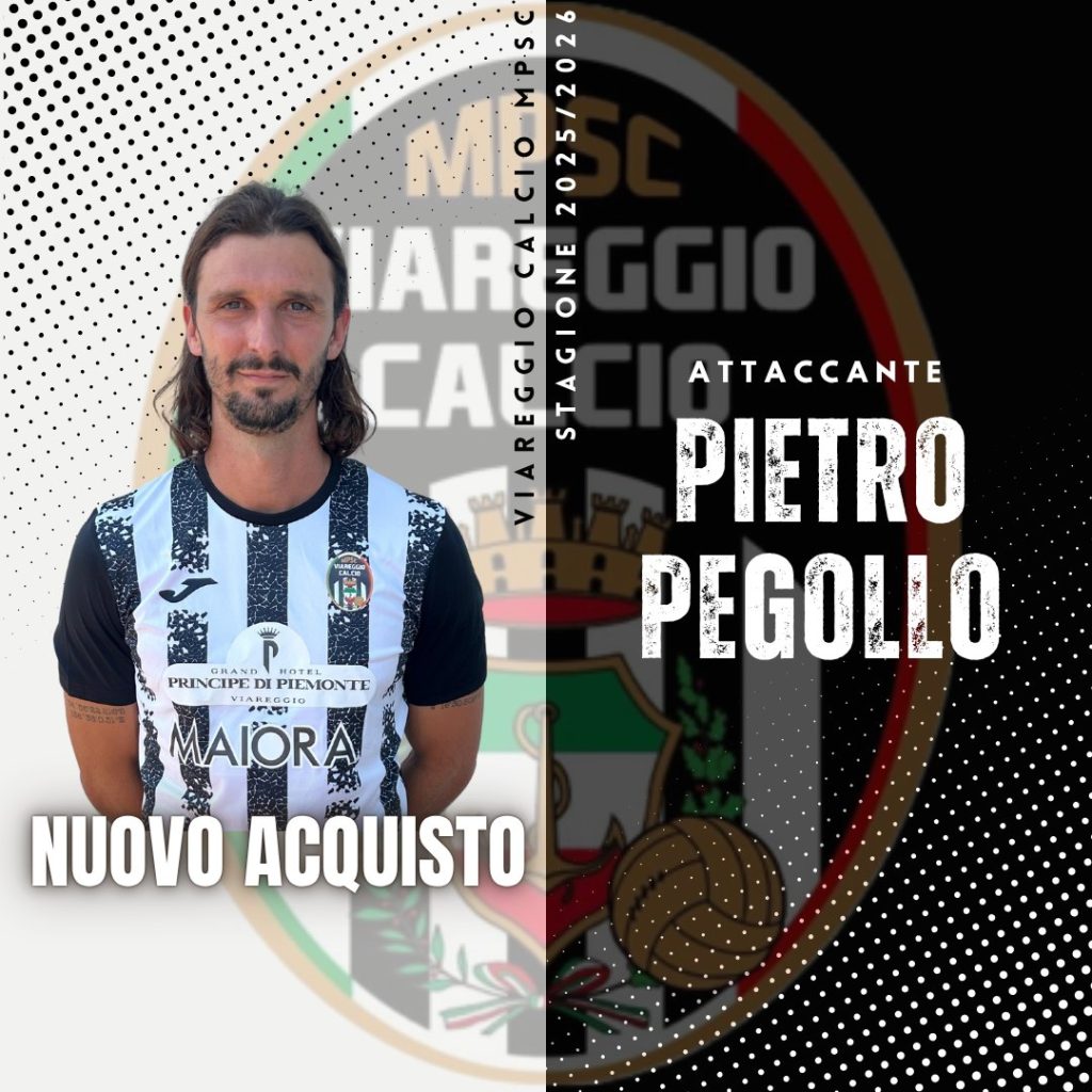 Il Viareggio annuncia l'ingaggio di Pegollo - Almanacco del Calcio Toscano