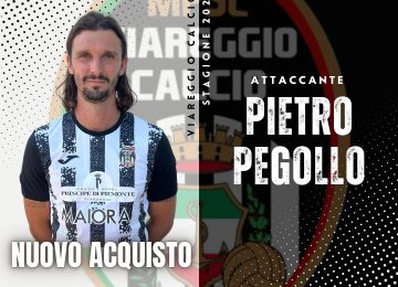 Il Viareggio annuncia l'ingaggio di Pegollo - Almanacco del Calcio Toscano