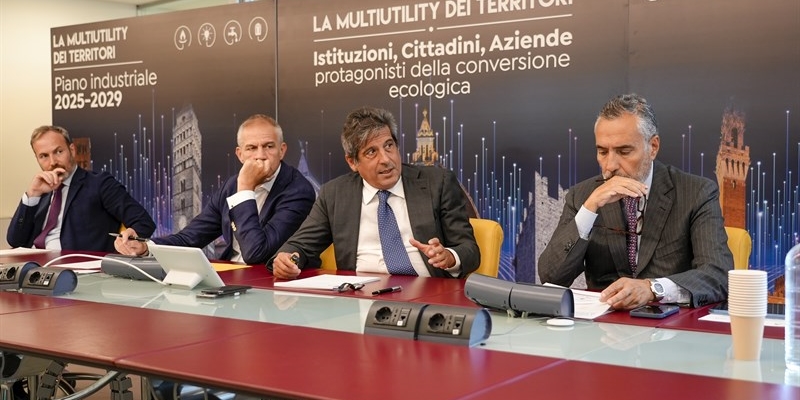 Transizione ecologica e sviluppo integrato: la Multiutility Toscana presenta il piano industriale 2025-2029 da 2,5 miliardi.