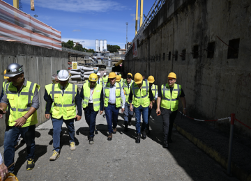 Visita al cantiere dell'alta velocità, Giani: "Un'opera che trasformerà Firenze"