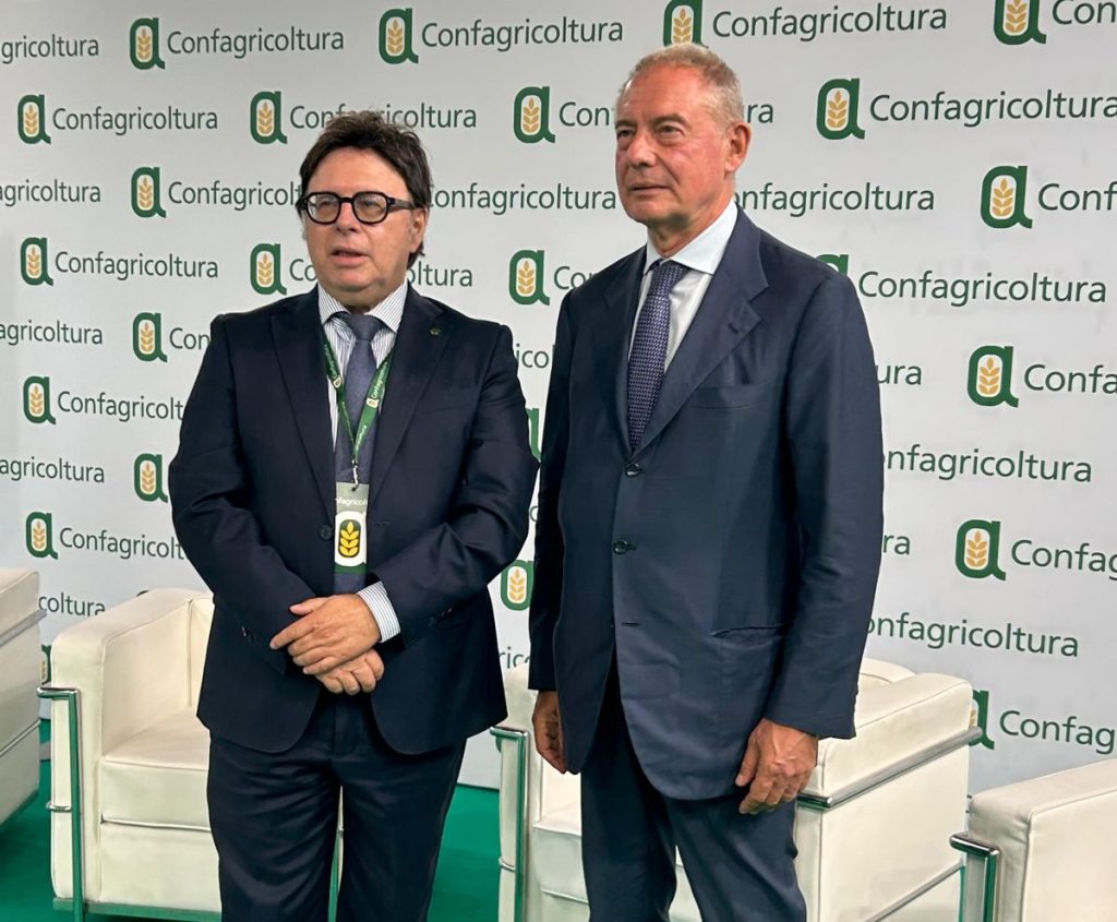 Urso Inaugurates Activities at Confagricoltura Stand in Rimini
