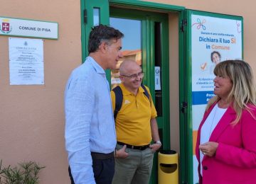 Comune in trasferta a Marina di Pisa: l’assessore Mancini incontra i cittadini