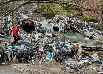 Conclusa la pulizia dei rifiuti dal torrente Rovigo