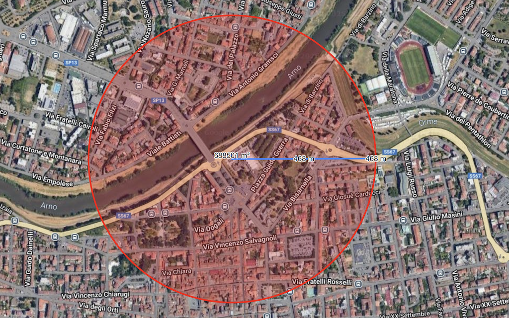 Distribuito volantino sull'evacuazione di Empoli e Vinci per l'ordigno bellico.