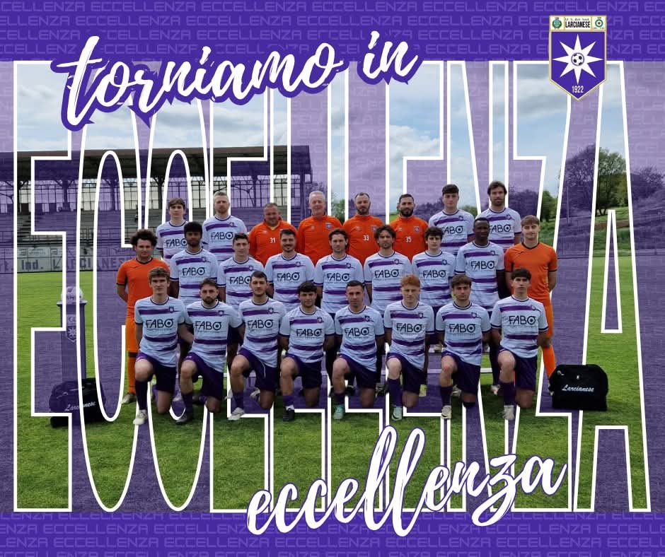 Larcianese: il rientro dei colori viola!