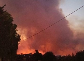Fiamme ancora attive nell'incendio boschivo a Roccalbegna, le operazioni continuano