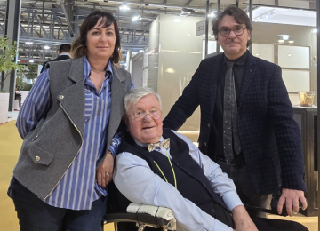 I sindaci di Santa Croce sull'Arno e Castelfranco di Sotto rendono omaggio a Ezio Castellani.