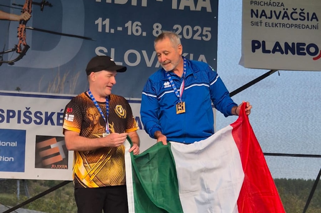 Il campione europeo di tiro con l'arco arriva da Bibbiena