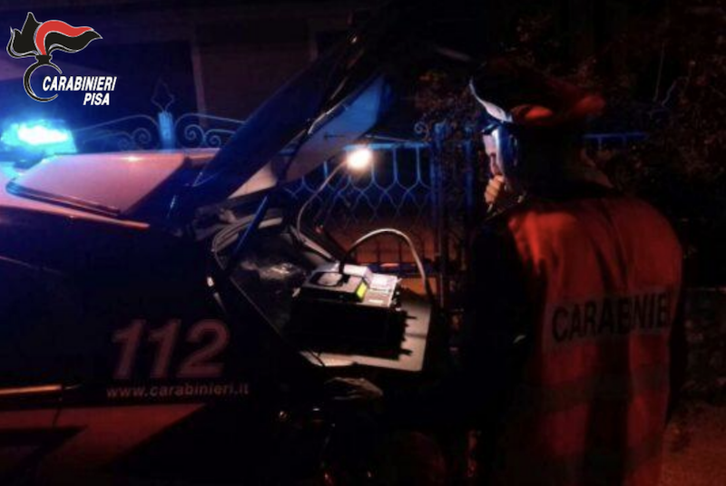 Nel Pisano 17 persone denunciate nell'ultima settimana, 11 a seguito di controlli stradali.