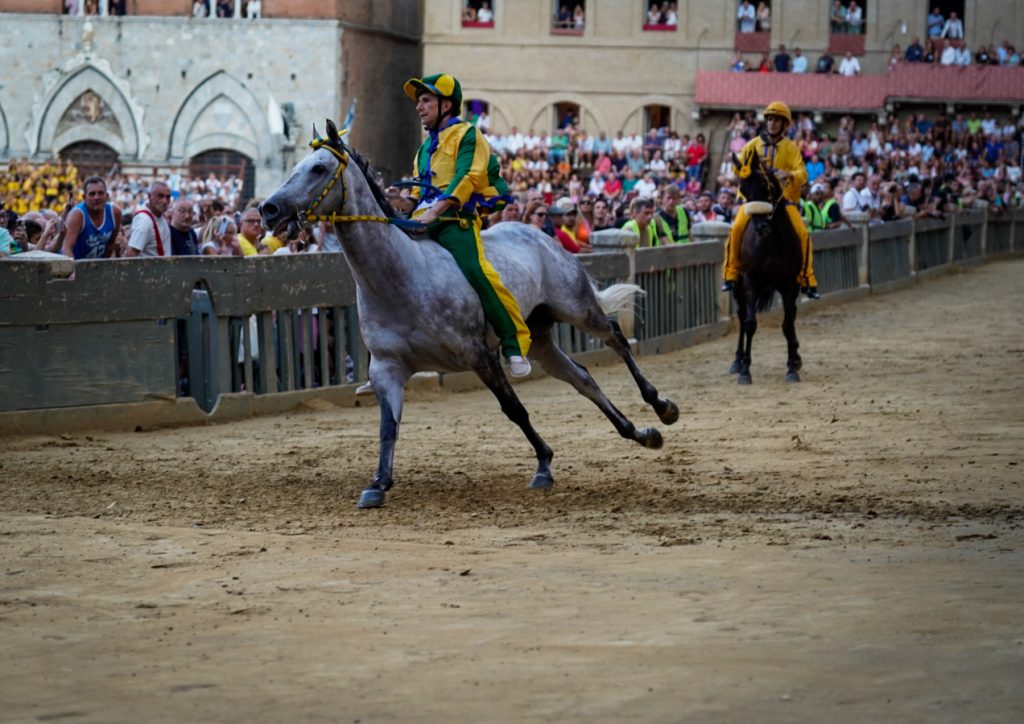 Palio del 16 agosto: Il Bruco trionfa nella Prova Generale.