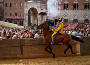 Palio del 16 agosto: la Tartuca conquista la seconda provina