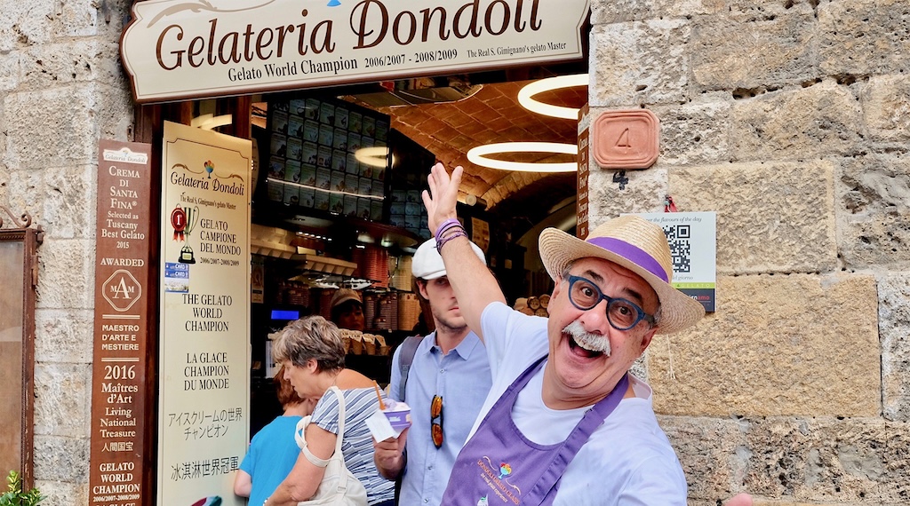 Su Prime Video il docu-film dedicato a Sergio Dondoli, il celebre gelatiere di San Gimignano