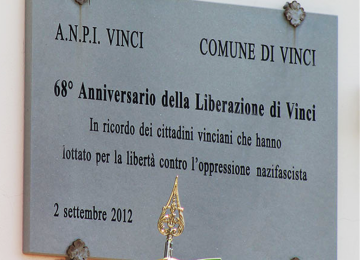 Vinci celebra l'81° anniversario della propria liberazione dal nazifascismo.