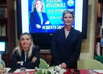 A San Miniato, incontro con la candidata di Forza Italia alle regionali, Roberta Salvadori