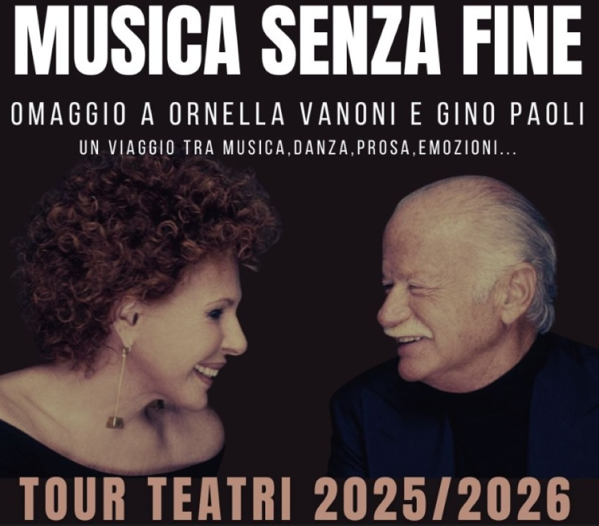 Empoli, al Teatro Il Momento debutta 'Musica Senza Fine': omaggio a Vanoni e Paoli