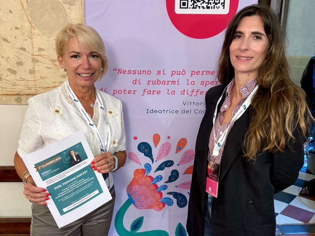 La Asl Toscana Sud Est si aggiudica, per il secondo anno consecutivo, il premio "Donne Protagoniste in Sanità".