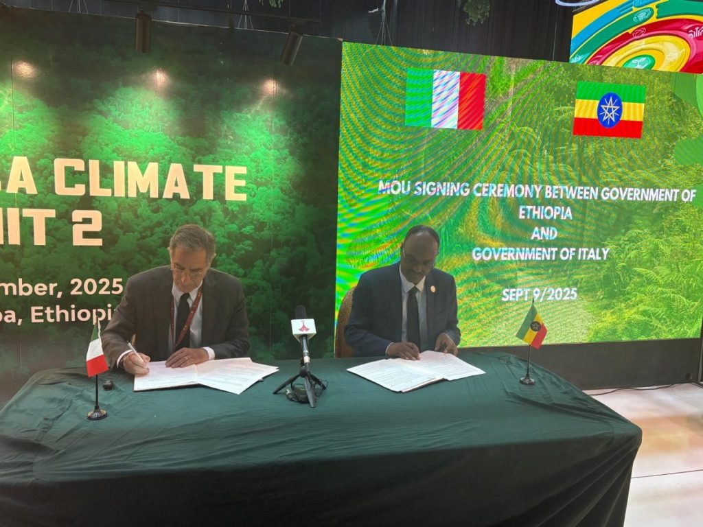 Lotta ai cambiamenti climatici: Barbaro annuncia la firma del protocollo d'intesa con l'Etiopia in accordo con il Piano Mattei