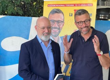Mazzeo e Bonaccini a Pontedera: "Sostenere il PD per rafforzare la provincia di Pisa in Regione"