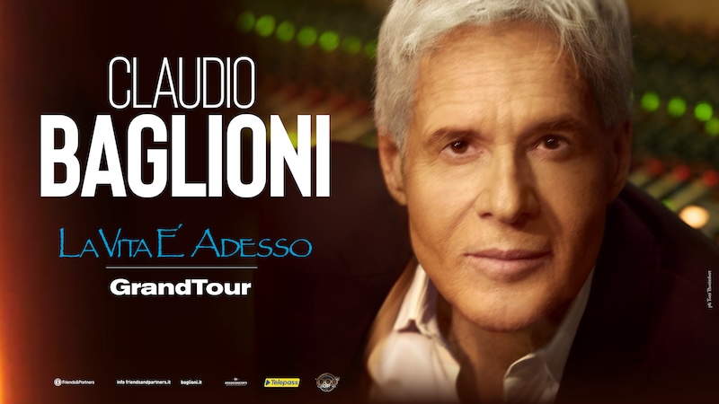 Nel 2026 Claudio Baglioni in concerto dal vivo in Toscana: primo live al Pistoia Blues