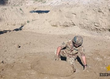 Ordigno al Ferruccio, gli artificieri dell'esercito già in azione