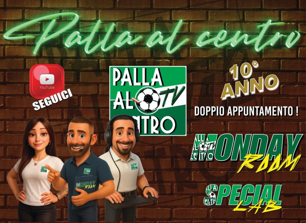 Palla al Centro celebra il suo decimo anniversario!
