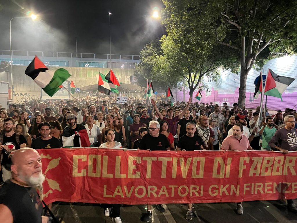 Per Israele-Italia: 'Due ore di urla per Gaza' a Firenze