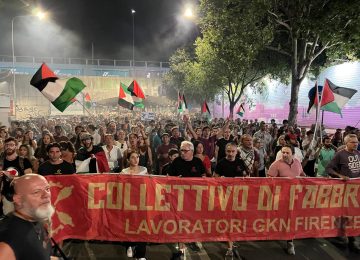 Per Israele-Italia: 'Due ore di urla per Gaza' a Firenze
