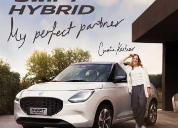 Swift Hybrid: Protagonista del nuovo spot Suzuki con Carolina Kostner