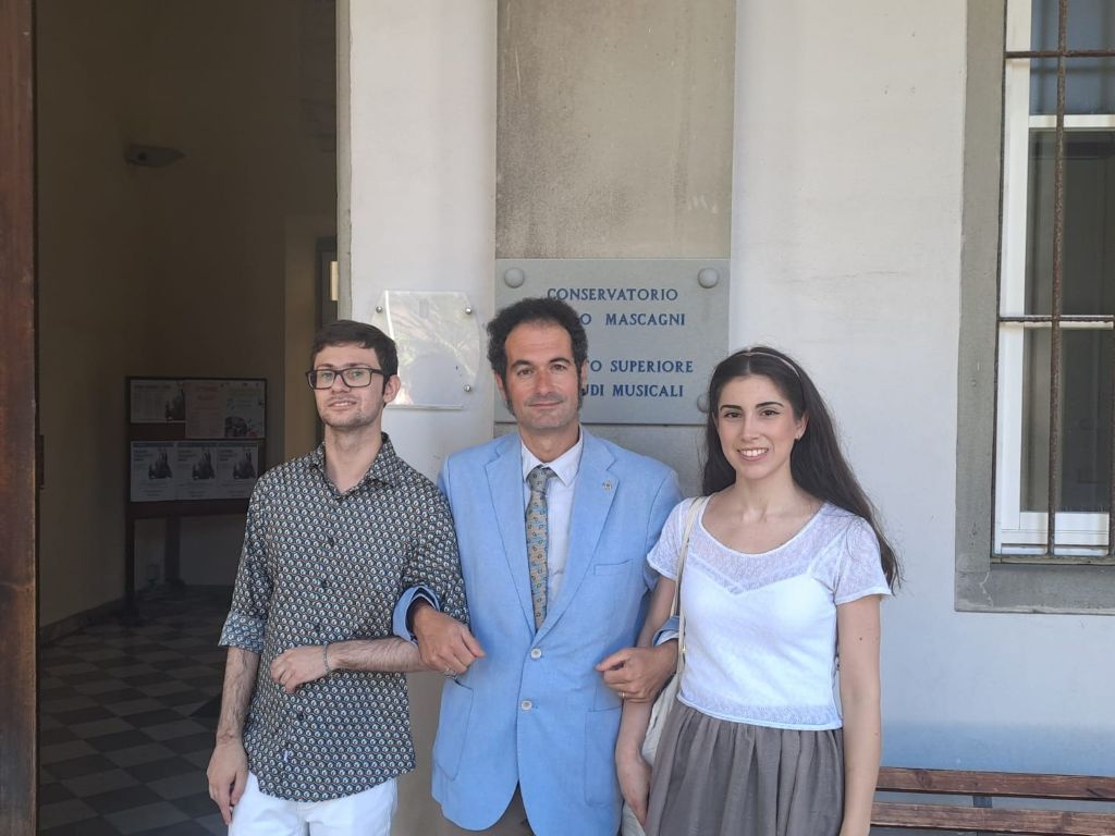 Talenti della scuola pianistica di Alessio Cioni premiati al Conservatorio Mascagni