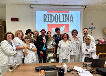 Un sorriso in corsia: l’attività dei clown dottori al San Jacopo con l’Associazione Ridolina