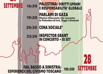 Filo Rosso in Festa a Ponte a Egola: il 27 e 28 settembre, due giornate di cultura e resistenza civile