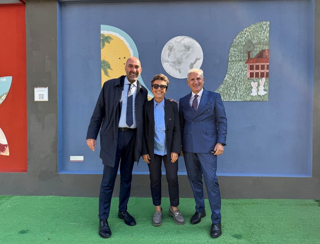 A Bari si inaugura un murale di 300 metri dedicato a legalità, ambiente e inclusione