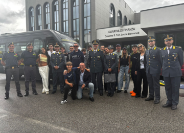 Agbalt Odv ringrazia la Guardia di Finanza di Pisa per il viaggio alla Winner's Cup: 'Angeli Custodi'