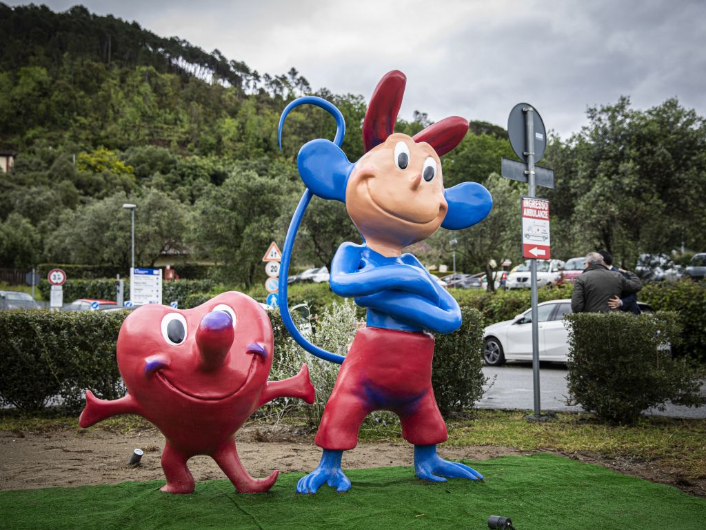 Aisha e Bùmbum, mascotte di Monasterio, protagonisti al Lucca Comics & Games