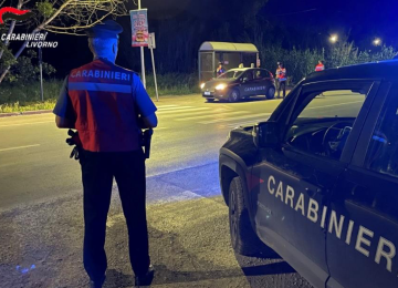 Cecina: denunciato un 50enne per guida senza patente a bordo di un'auto non sua