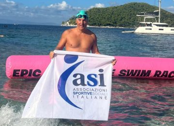 Dall'Empolese Valdelsa all'UltraSwim 33,3 in Grecia: una nuova avventura per Maurizio Bottini