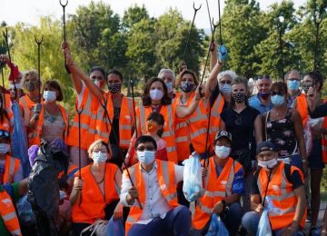 Decoro urbano: Festeggiamenti per i 15 anni degli Angeli del Bello