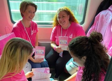 Frecciarosa: la prevenzione del tumore al seno viaggia anche su due treni toscani
