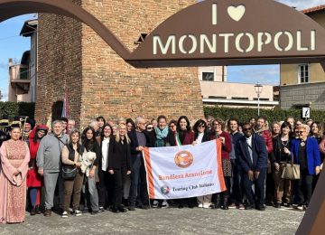 Il Touring Club Italiano conferisce a Montopoli in Val d’Arno la Bandiera Arancione n. 300
