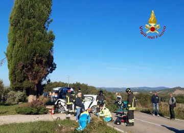 Incidente mortale sulla SP 64 a Cinigiano: un decesso e due feriti