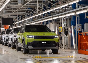 Jeep dà il via alla produzione della nuova Compass a Melfi