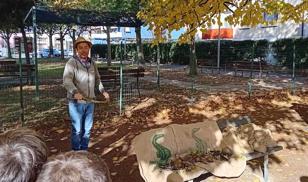 Nuovo bosco didattico finanziato da Unicoop presso la Bruni di Arezzo