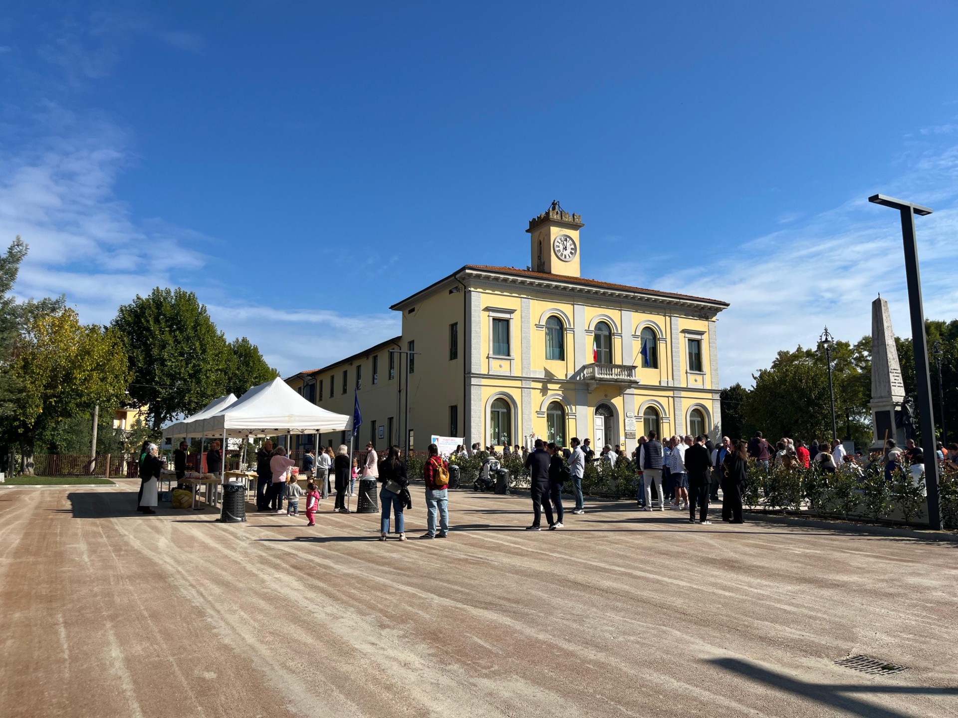 Spianate: Inaugurata la nuova piazza San Michele