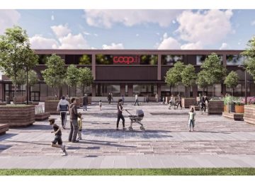 Iniziano i lavori per la Terza Piazza, progetto di riqualificazione di Unicoop Firenze.