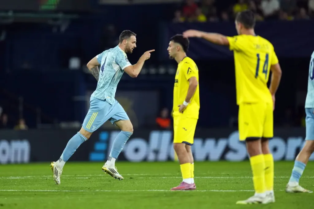 Villarreal-Juventus Ends 2-2: Bianconeri Denied Victory in 90th Minute - Italpress News Agency