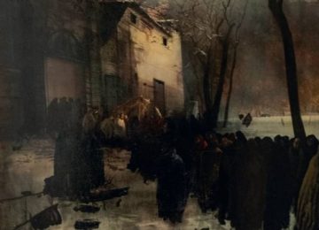 Ritorno al Castagno d’Andrea del quadro “La Processione” di Pistolesi dopo 53 anni.
