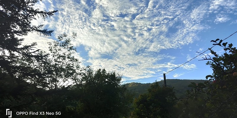 Il cielo di Villore: I dettagli di una bellezza mugellana.